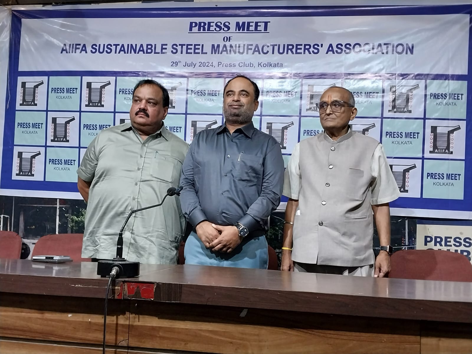 AIIFA SUSTAINABLE STEEL MANUFACTURERS ASSOCIATION HOSTED LANDMARK CLUSTER MEET IN KOLKATA