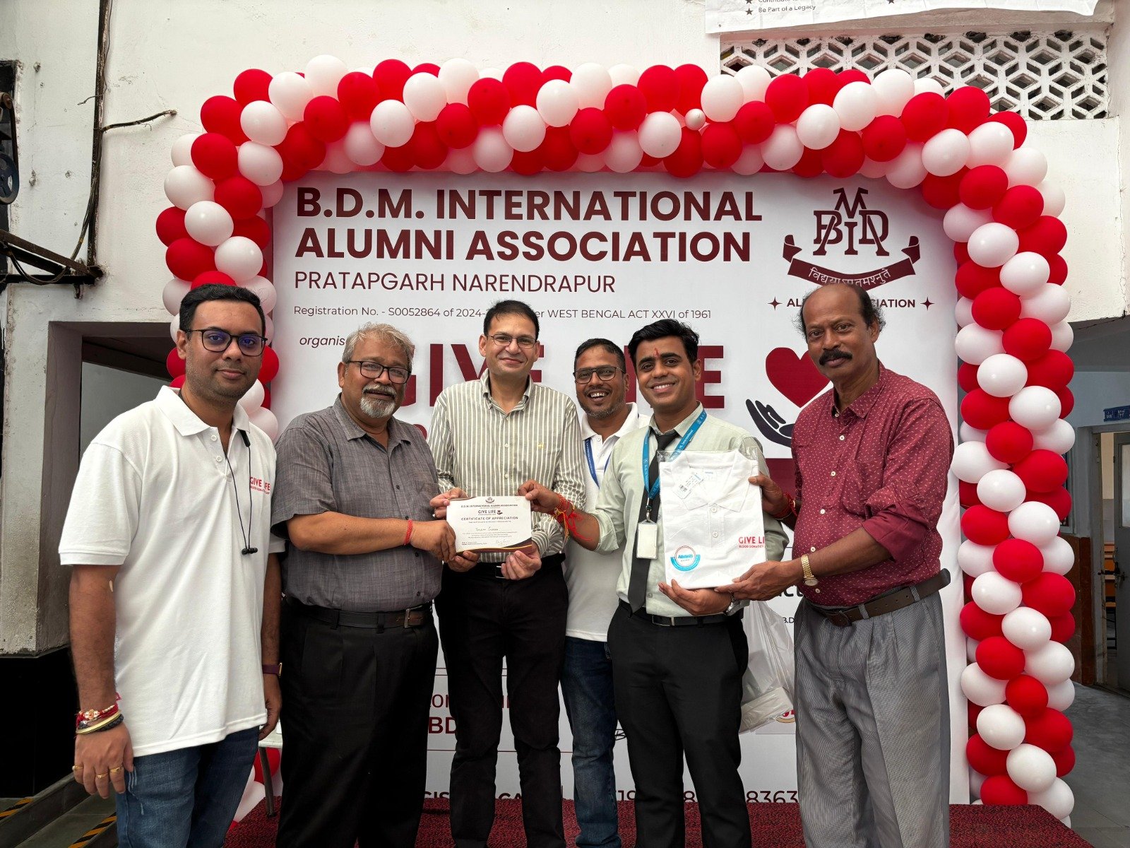 Give Life – সফল রক্তদান শিবির আয়োজন করল BDMI অ্যালামনি অ্যাসোসিয়েশন