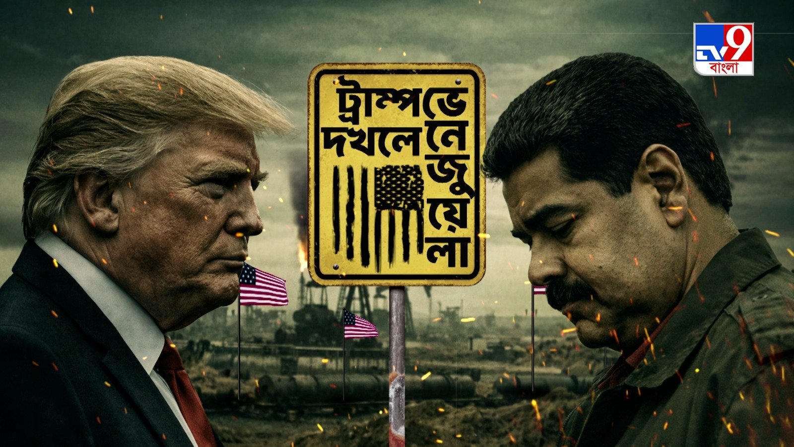TV9 বাংলার নতুন নিউজ সিরিজ ‘ট্রাম্প-দখলে ভেনেজুয়েলা’, ১১ জানুয়ারি, রবিবার রাত ১০ টায়।
